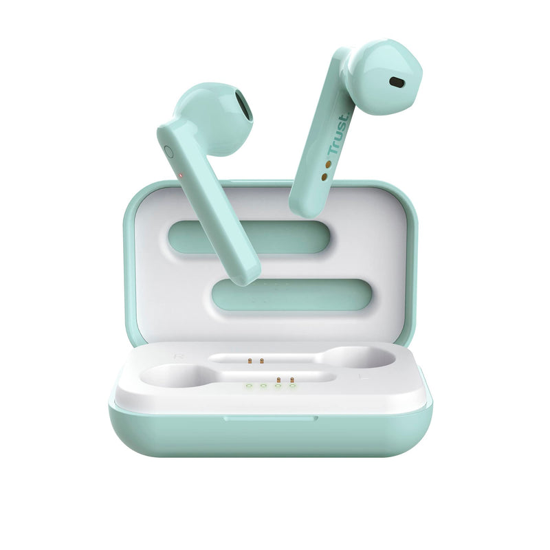 Trust Mobile Primo Touch Bluetooth Wireless Earphones, In Ear Headphones, On-trend Design, Up to 10 Hours Playtime, Built-in Microphone, TWS , Earbuds for Android, Chrome OS, iOS, Windows