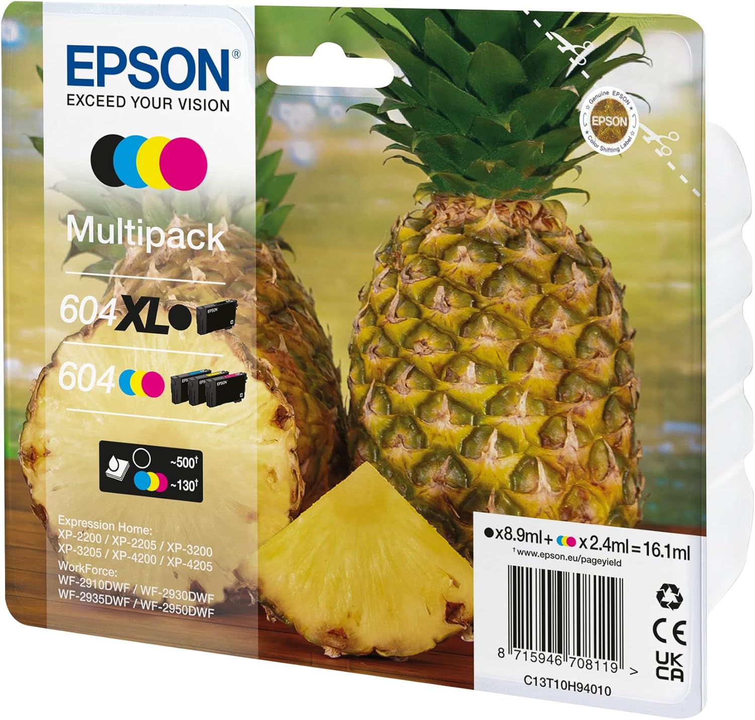 Epson Ink/604XL 603XL Starfish CMYK SEC