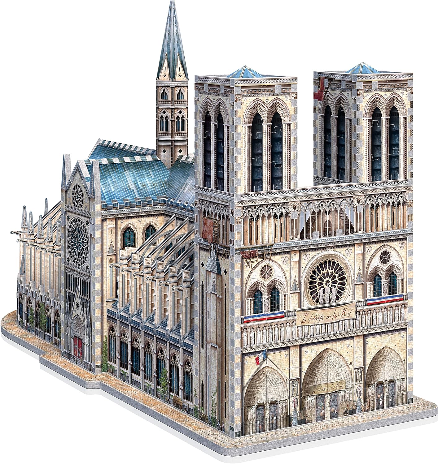 Wrebbit | Assassin's Creed Unity: Notre-Dame - 860 -Piece | 3D Jigsaw Puzzle | Ages 14+ |