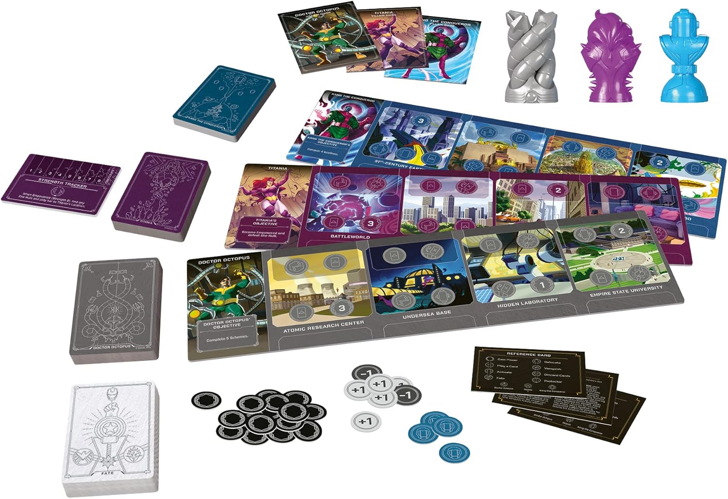 Ravensburger Marvel Villainous Twisted Ambitions - Immersive Strategy Board Games for Adults and Kids Age 12 Years Up - Can Be Played as a Stand-Alone or Expansion