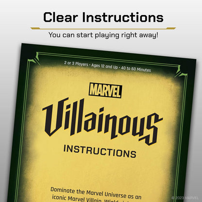 Ravensburger Marvel Villainous Twisted Ambitions - Immersive Strategy Board Games for Adults and Kids Age 12 Years Up - Can Be Played as a Stand-Alone or Expansion