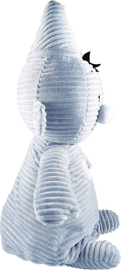 Bumba : Bumba zachte blauwe Corduroy knuffel - 35 cm