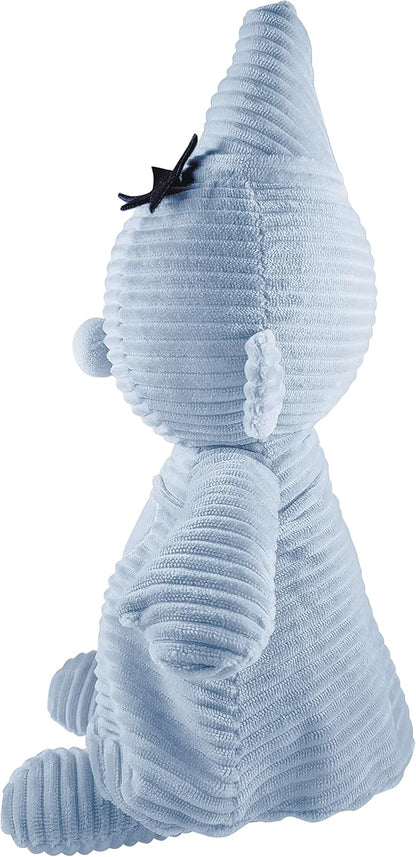 Bumba : Bumba zachte blauwe Corduroy knuffel - 35 cm