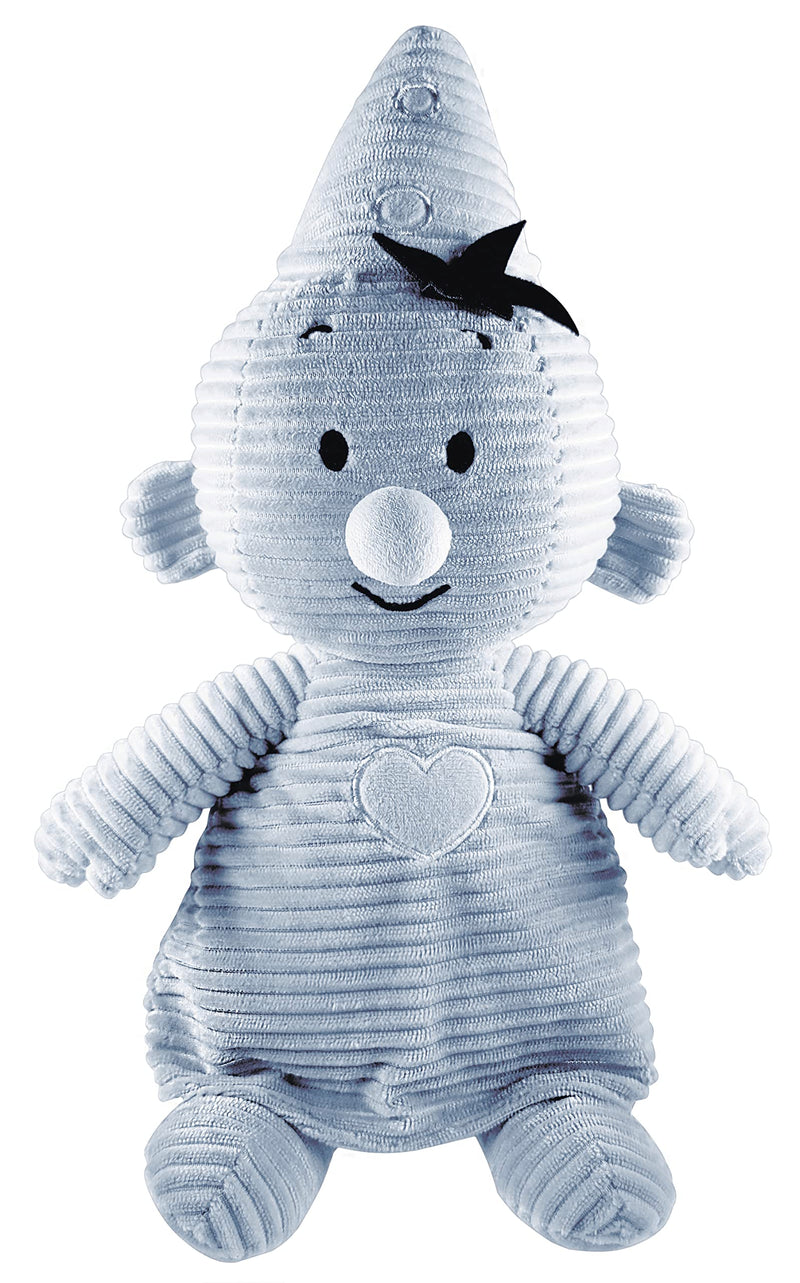 Bumba : Bumba zachte blauwe Corduroy knuffel - 35 cm