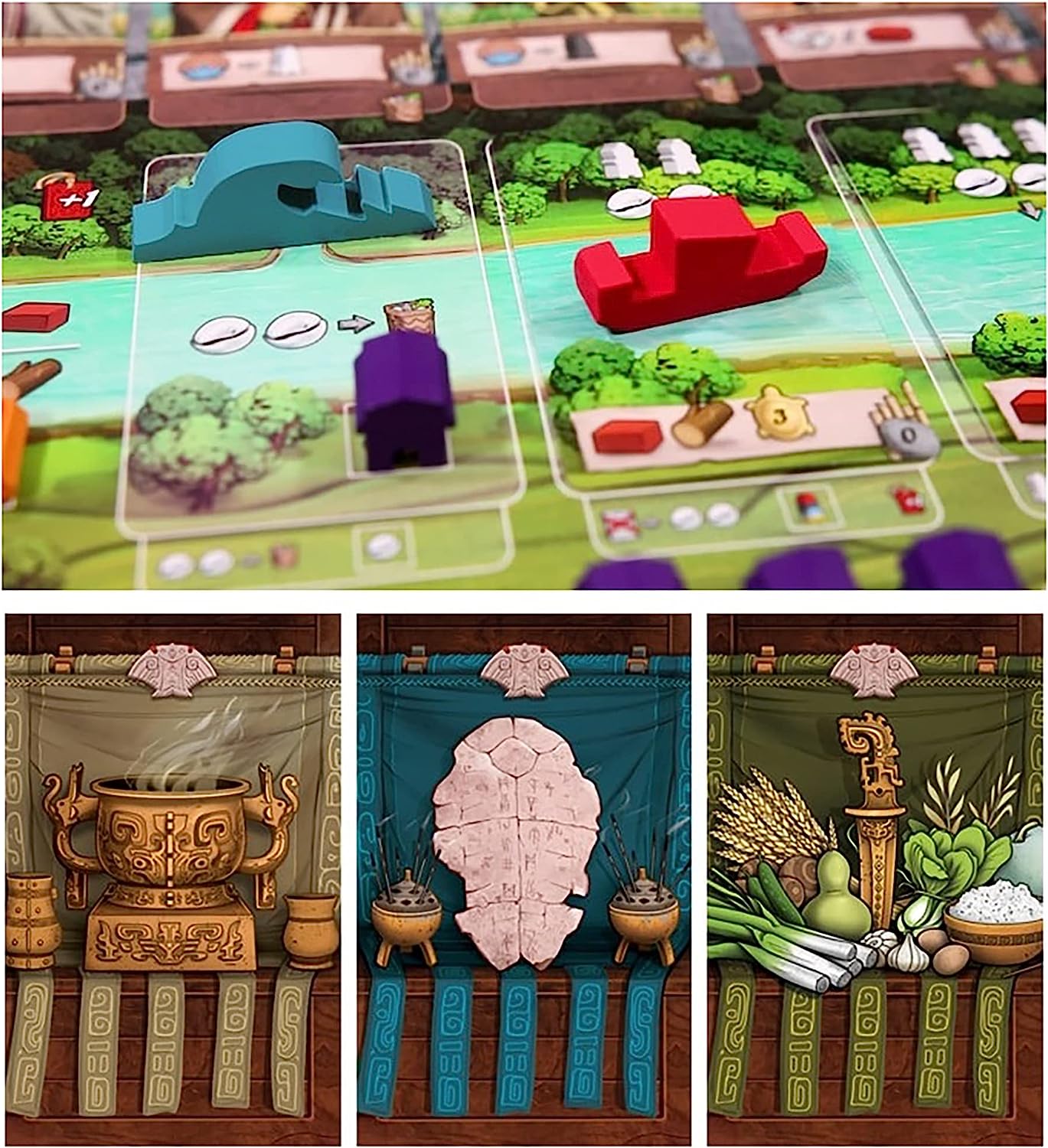 Legacy of Yu - Solo Campaign Style Board Game, Set in Ancient China, Garphill Games, Renegade, Ages 14+, 1 Player