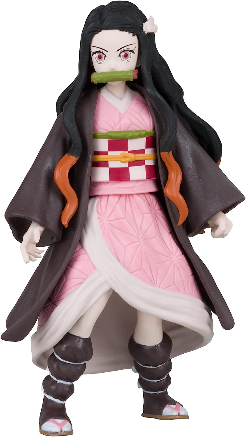 McFarlane Toys, Demon Slayer 5-inch Nezuko Kamado Action Figure, Netflix Demon Slayer Anime Series Toy - Ages 6+