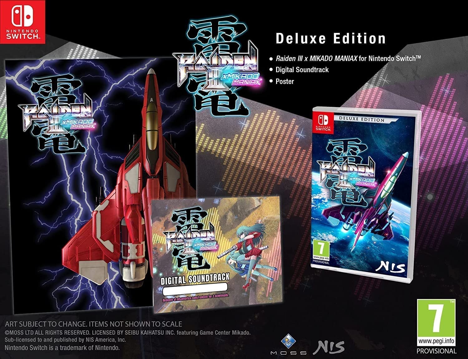 Raiden III x MIKADO MANIAX - Deluxe Edition(Nintendo Switch)