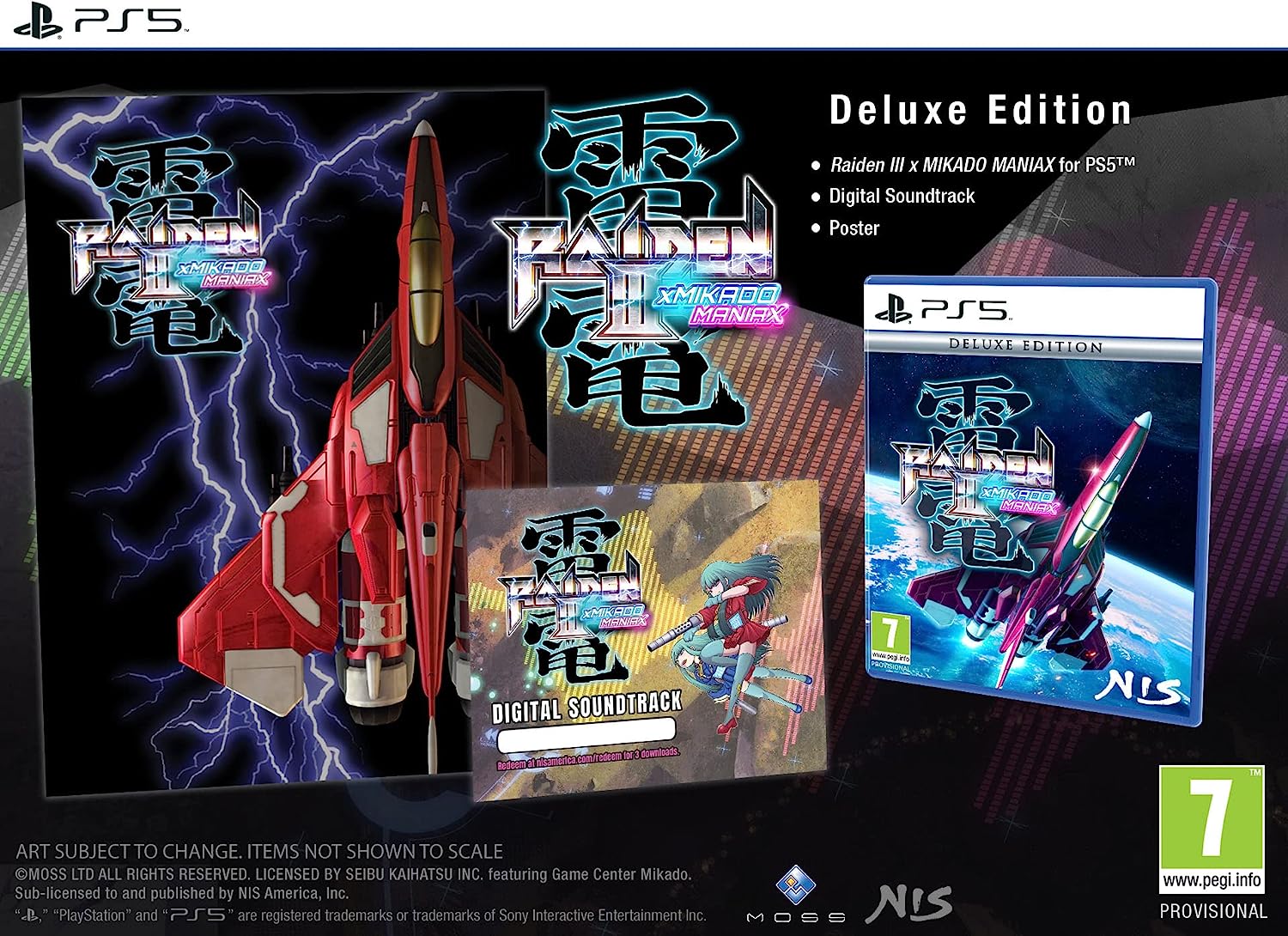 Raiden III x MIKADO MANIAX - Deluxe Edition(PS5)