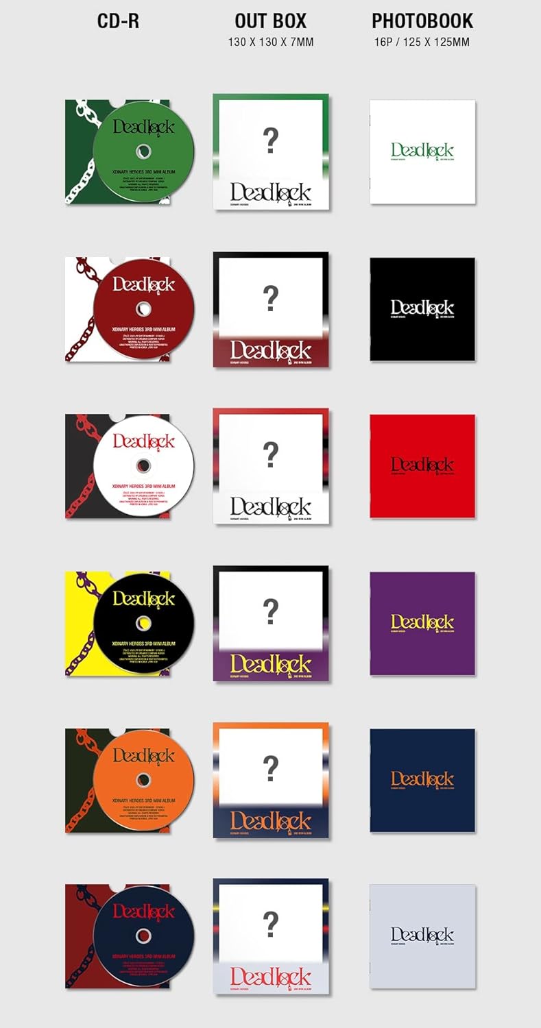 Deadlock - Compact Version - incl. Photocard + Folded Lyric Poster