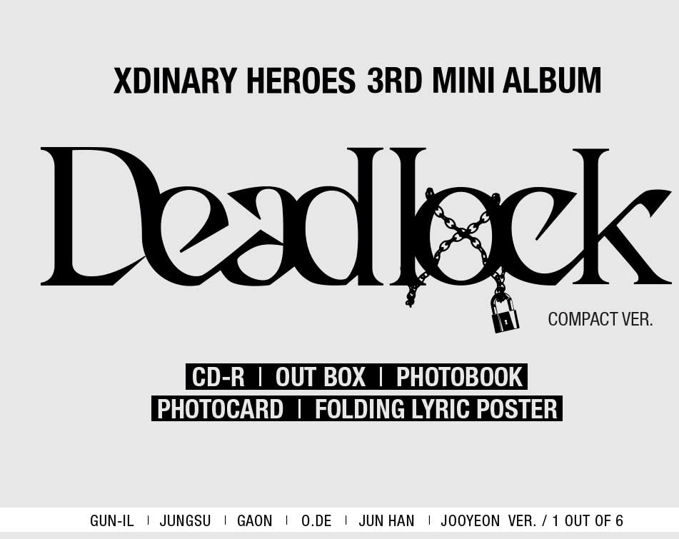 Deadlock - Compact Version - incl. Photocard + Folded Lyric Poster