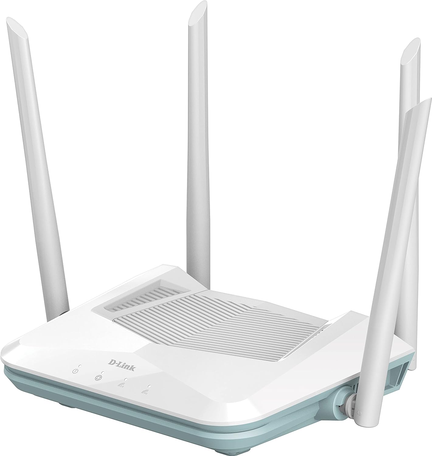 D-Link R15 EAGLE PRO AI AX1500 Smart Router with AI Wi-Fi/Traffic Optimiser, AI Parental Control, Gigabit Ports, MU-MIMO, 1024 QAM, OFDMA, WPA3, D-Link Wi-Fi Mesh. Works with Alexa/Gooogle Assistant.