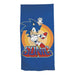 AYMAX Sonic Beach Towel - Thumb Up - Blue - 70 x 140 cm