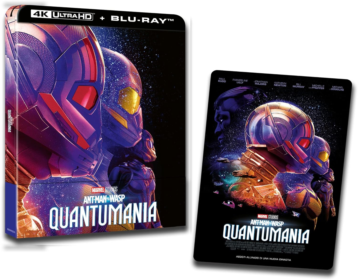 Ant-Man And The Wasp : Quantumania - 4K Steelbook (Bd 4K + Bd Hd) + Card