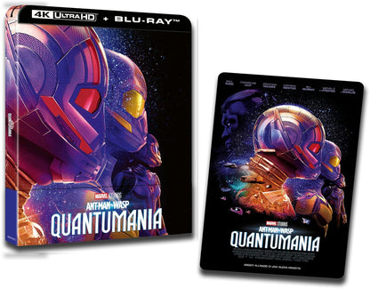 Ant-Man And The Wasp : Quantumania - 4K Steelbook (Bd 4K + Bd Hd) + Card