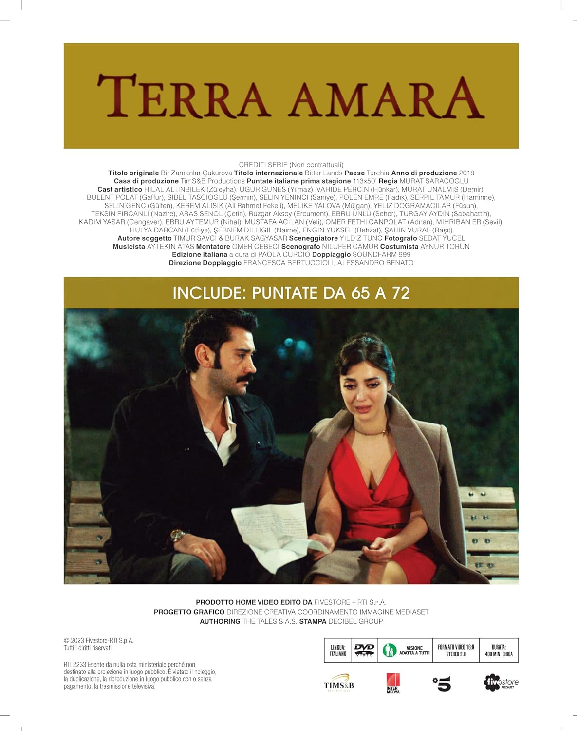 Terra Amara #09 (Eps 65-72) - (Italian Import)