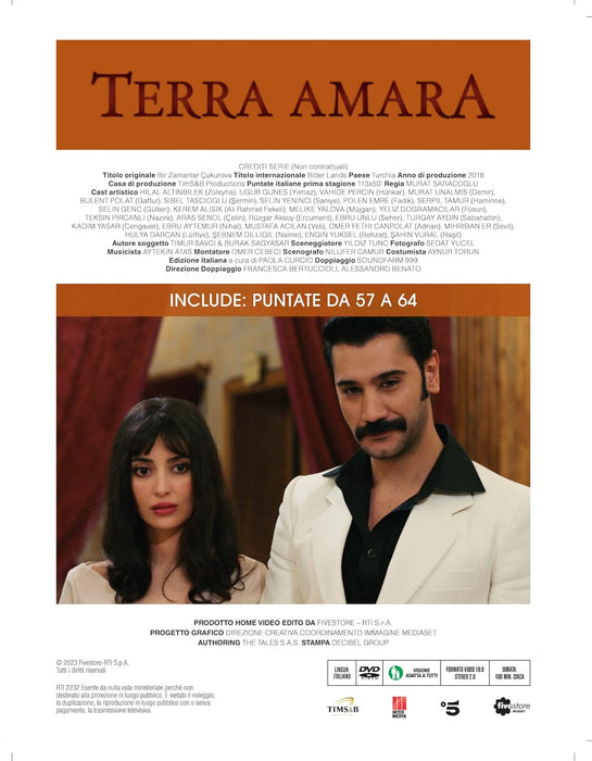 Terra Amara #08 (Eps 57-64) - (Italian Import)