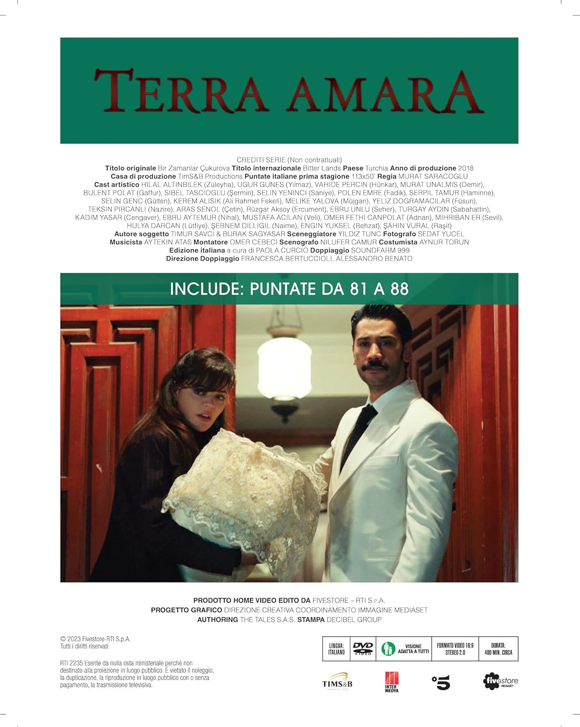 Terra Amara Us. 11 Puntate dalla 81 alla 88