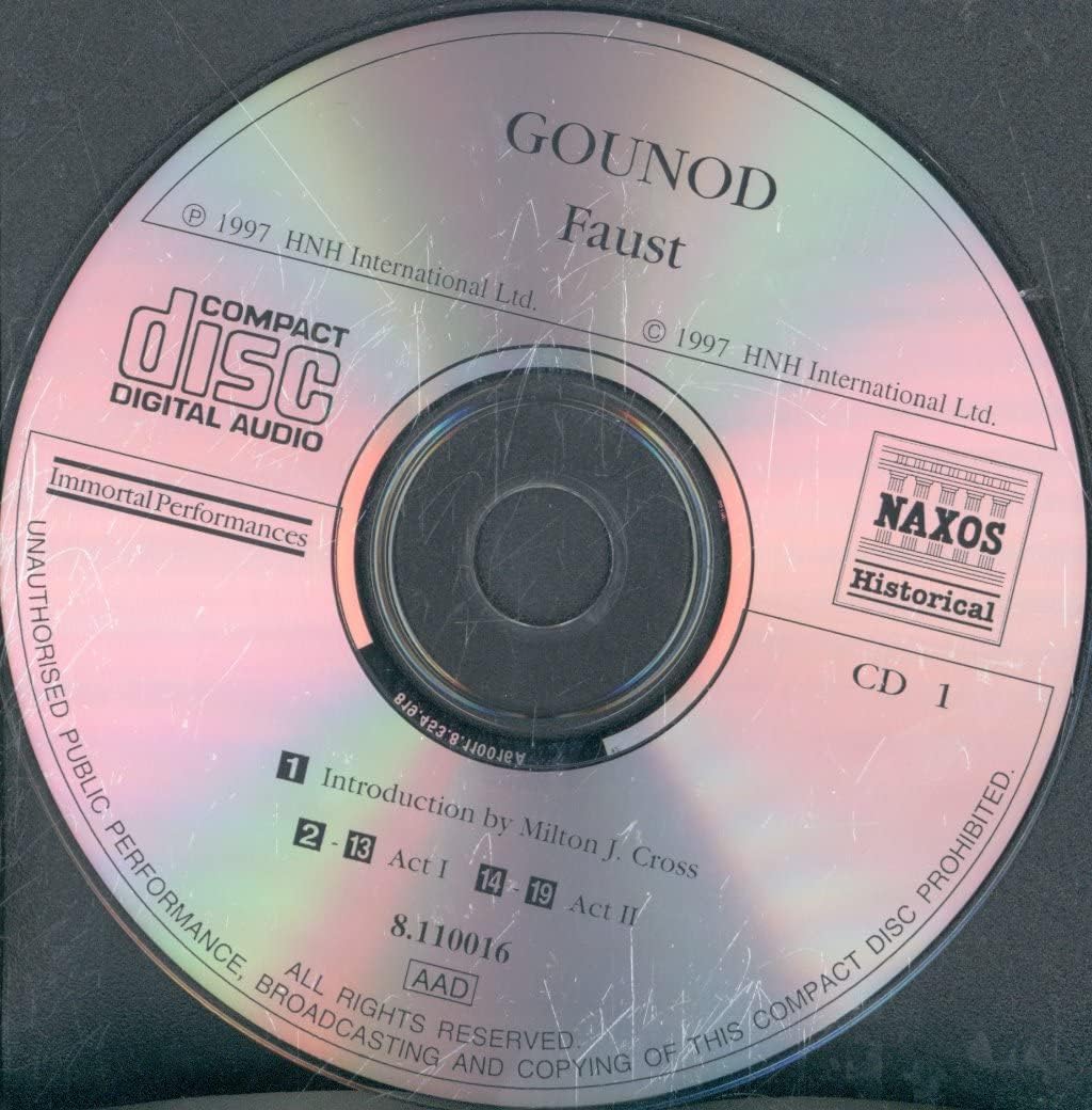 Gounod: Faust (Gesamtaufnahme) (Aufnahme 06.04.1940