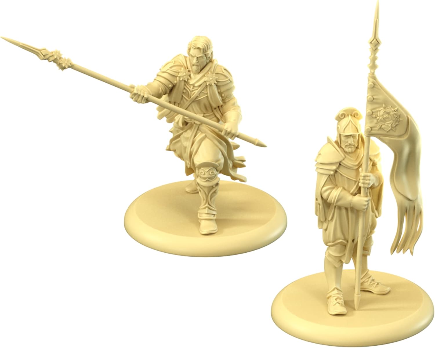 CMON A Song of Ice and Fire Tabletop Miniaturen Game Highgarden Pikemen Unit Box - Treue Fußmänner des Hauses Tyrell, Strategiespiel für Erwachsene, ab 14 Jahren, 2+ Spieler, 45-60 Minuten Spielzeit