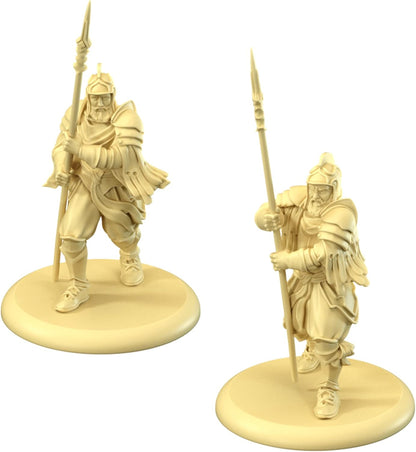 CMON A Song of Ice and Fire Tabletop Miniaturen Game Highgarden Pikemen Unit Box - Treue Fußmänner des Hauses Tyrell, Strategiespiel für Erwachsene, ab 14 Jahren, 2+ Spieler, 45-60 Minuten Spielzeit
