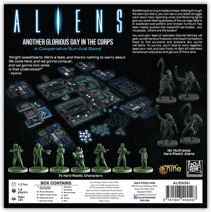 Gale force Nine LLC GFNALIENS11 Board Game, Multicoloured