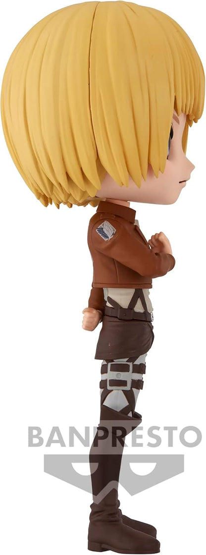 BANDAI - Banpresto Attack on Titan - Armin Arlert Vers. A - Q Posket 14cm