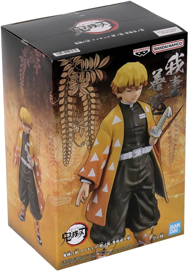 Banpresto Bandai Demon Slayer: Kimetsu No Yaiba Figure - Vol. 31 Zenitsu Agatsuma Statue
