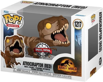 POP JURASSIC WORLD 3 Movies N° 1217 - Atrociraptor Rouge