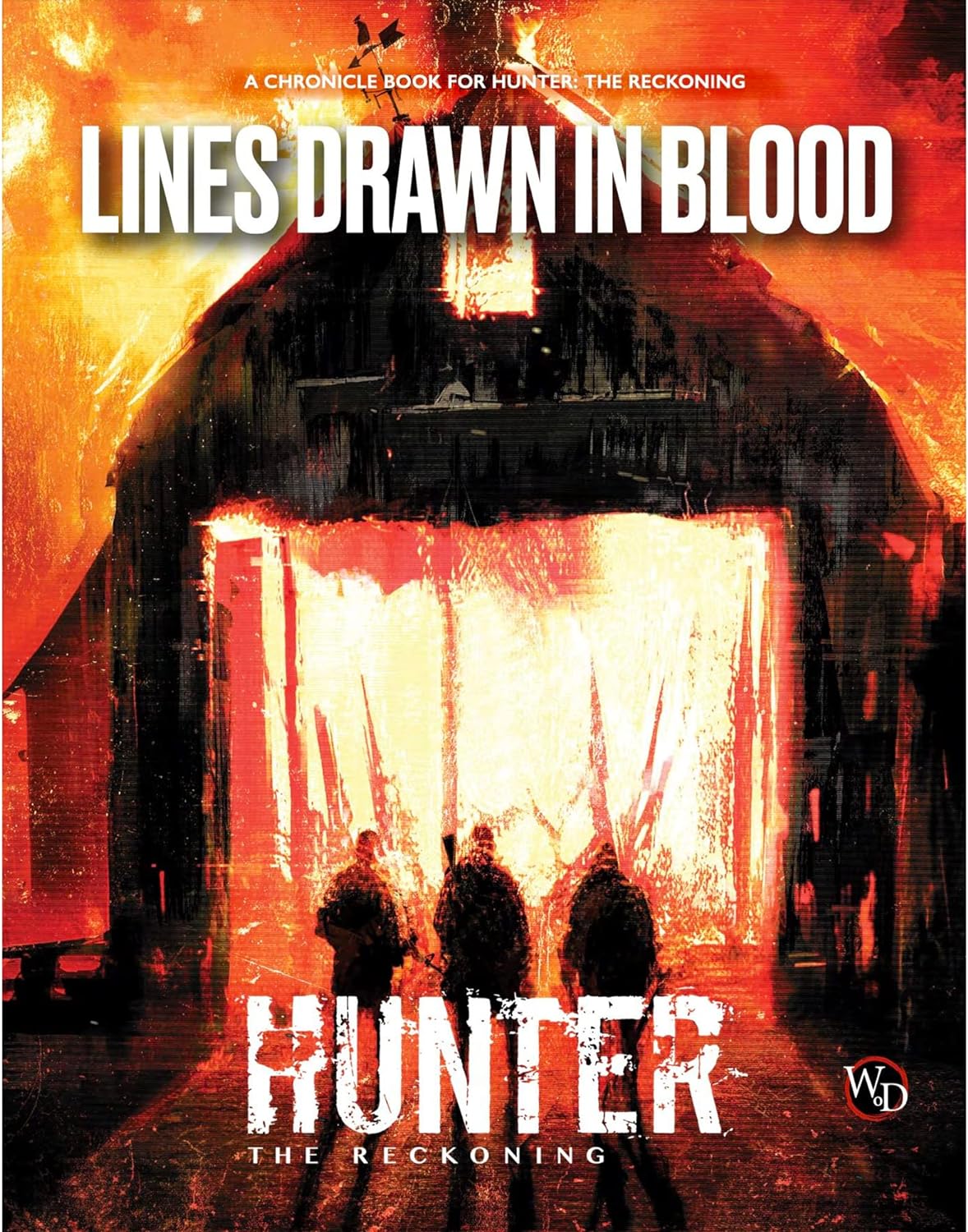 HUNTER RECKONING RPG LINES DRAWN IN BLOOD CHRONICLE BOOK HC
