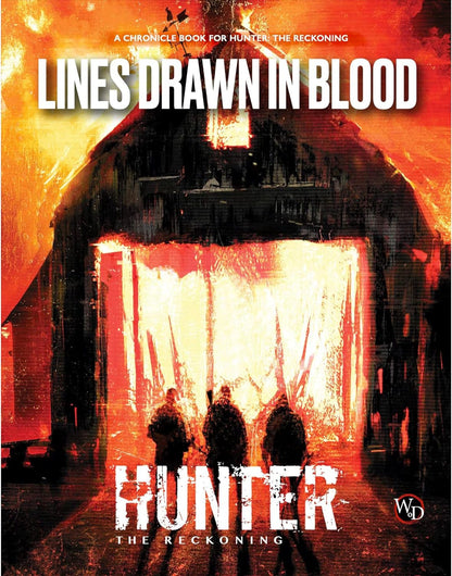 HUNTER RECKONING RPG LINES DRAWN IN BLOOD CHRONICLE BOOK HC