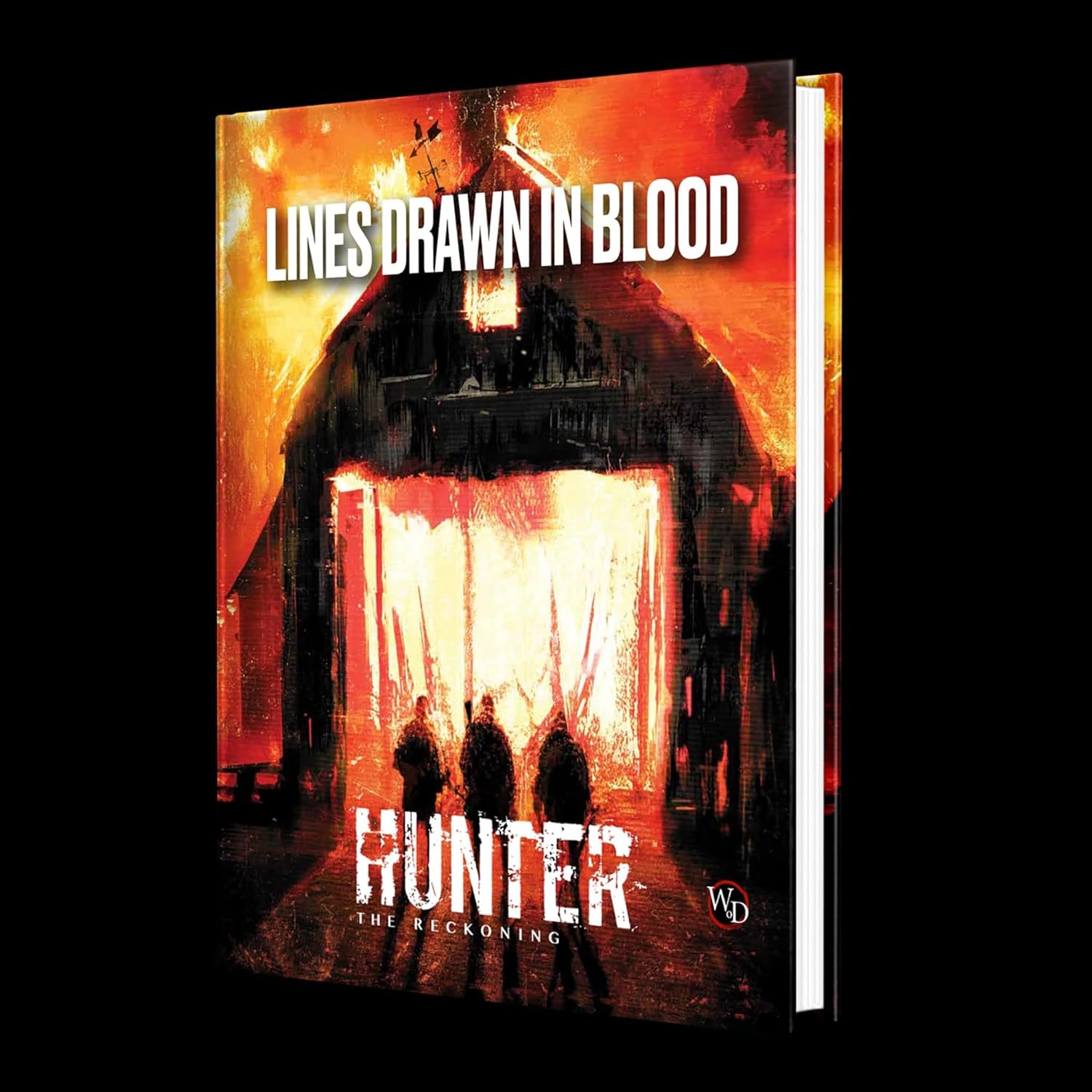 HUNTER RECKONING RPG LINES DRAWN IN BLOOD CHRONICLE BOOK HC