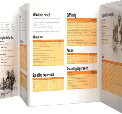 Renegade Game Studios Hunter: The Reckoning 5th Edition Storyteller Screen Kit - RPG Game Master Zubehör