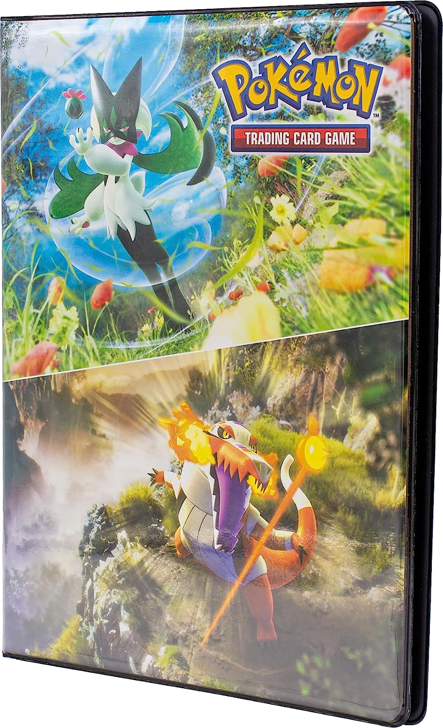 Pokemon Scarlet & Violet Skeledirge, Meowscarada, & Quaquaval 9-Pocket Portfolio