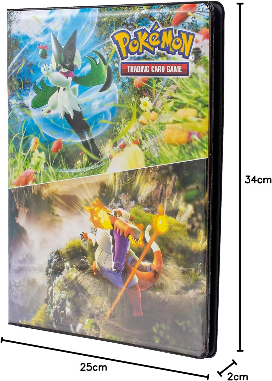 Pokemon Scarlet & Violet Skeledirge, Meowscarada, & Quaquaval 9-Pocket Portfolio