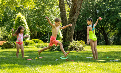 Floor is Lava Outdoor Edition, Outdoor Game, Interaction Game between Children and Adults, Stimulates Physical Activity, ages five and older