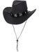 Smiffys Black Western Cowboy Hat