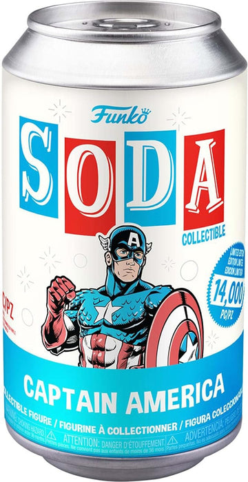 FUNKO VINYL SODA: Marvel - Captain America (Styles May Vary