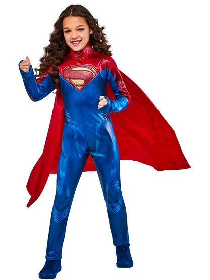 Rubies Official DC Comics Flash The Movie Supergirl Costume, Kids Fancy Dress