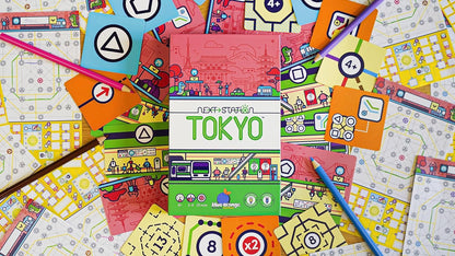 Blue Orange | Next Station - Tokyo | Board Game | Ages 8+ | 1-4 Players | 25 mins Minutes Playing Time