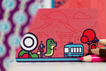 Blue Orange | Next Station - Tokyo | Board Game | Ages 8+ | 1-4 Players | 25 mins Minutes Playing Time