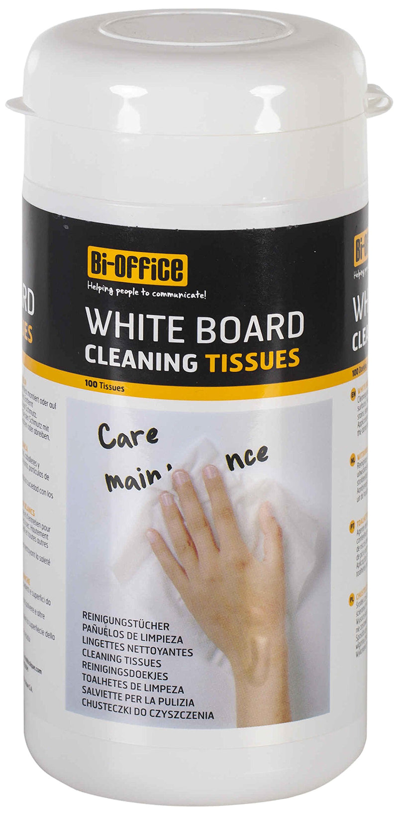 Bi-Office Whiteboard Cleaning Tissues (Pack 100) - BC02
