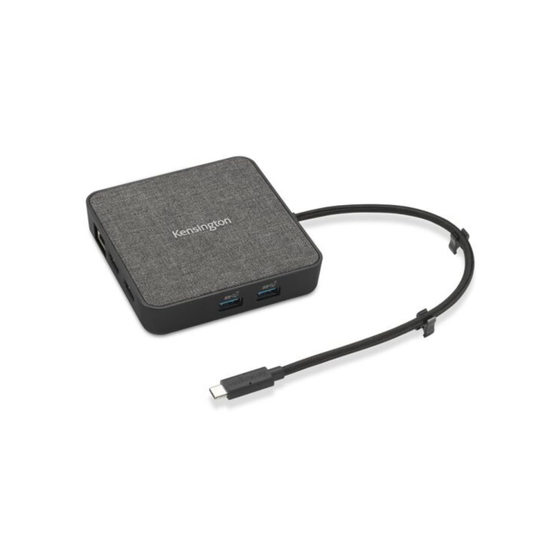 Kensington MD120U4 USB4 Docking Station, Dual Monitor 8K Portable Mobile Dock, Thunderbolt 3 & Thunderbolt 4 Dock, 100W Power Pass Through, 2 HDMI Ports, 2 USB-A Ports & USB-C Port (K32850WW
