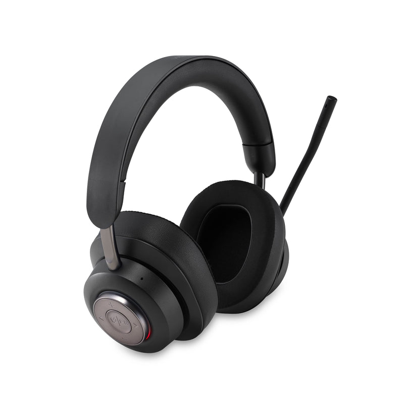 Kensington H3000 Over-Ear Bluetooth Wireless Headset with Microphone, Windows & Mac Compatible Head Set with Mic, Noise Cancelling Computer Headphones with USB-C Charging Cable & Carry Case (K83452WW