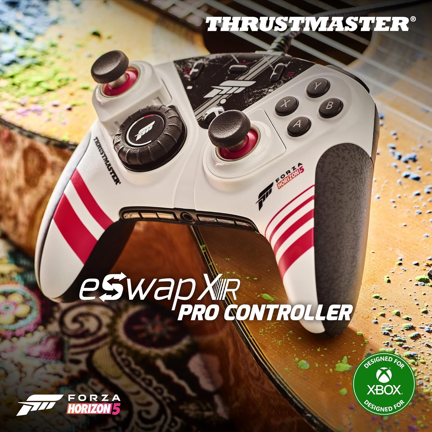 Thrustmaster ESWAP X RACING WHEEL MODULE FORZA HORIZON 5 EDITION, Official FORZA HORIZON 5/Xbox Series X|S Racing Wheel Module, ESWAP X PRO CONTROLLER, Game-Changing Immersion, Re-Centering System