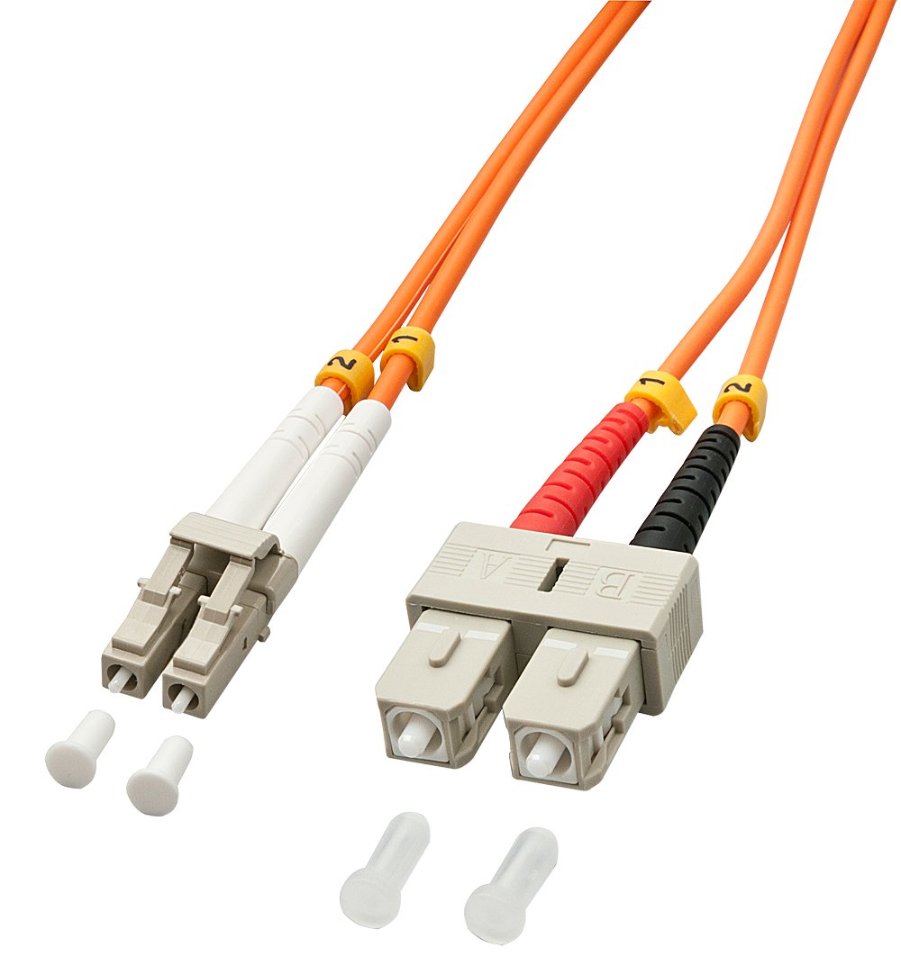 Cavo Fibra Ottica Duplex Lc/Sc 1M