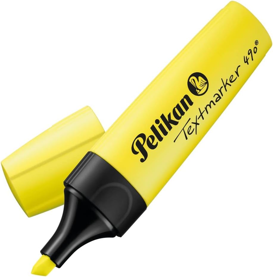 Rotulador pelikan fluorescente textmarker 490 amarillo