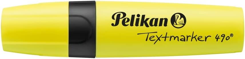 Rotulador pelikan fluorescente textmarker 490 amarillo