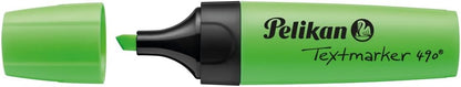 Pelikan 490 814096 Highlighters Pack of 10 Fluorescent Green