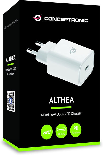 Mini Usb Charger 20W White Usb-C