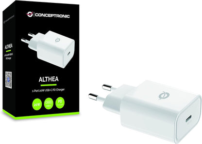 Mini Usb Charger 20W White Usb-C